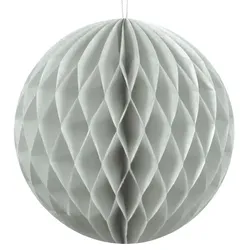 Wabenball silber 30 cm