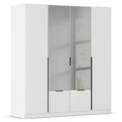 rauch BLUE Kleiderschrank Anni 181 x 197 cm Dekor Alpinweiß