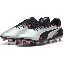 Puma, Herren, Fussballschuhe, King Match Fg/Ag (42.5), Silber