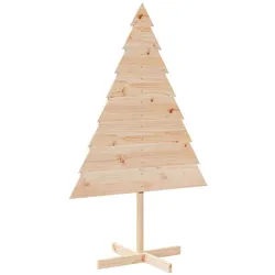vidaXL Weihnachtsbaum zum Schmücken 150 cm Massivholz