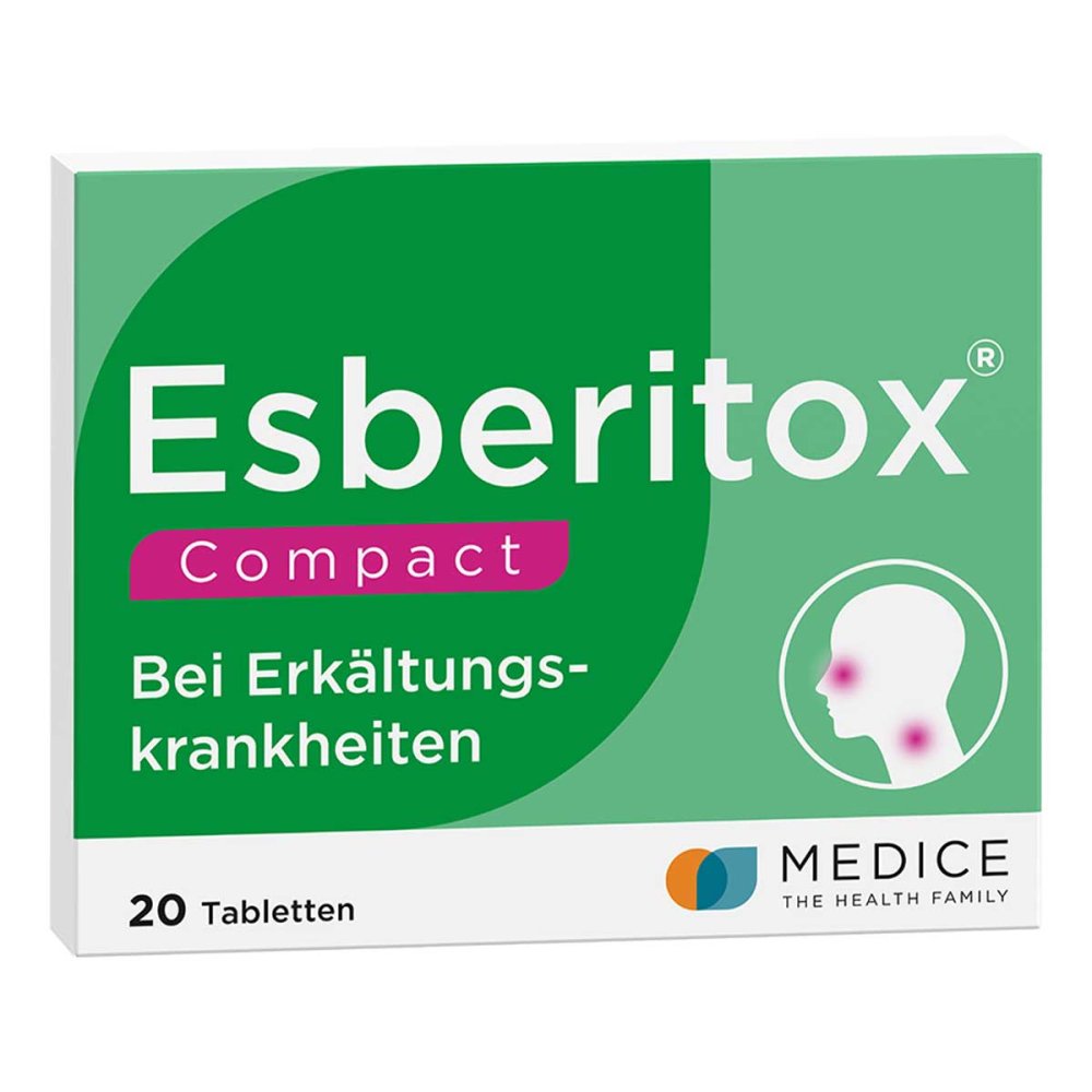 MEDICE Arzneimittel Pütter GmbH&Co.KG Esberitox COMPACT Tabletten bei Erkältungskrankheiten 10014351