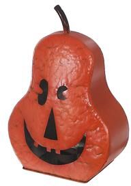 IH Casa Decor "Metal Halloween Pumpkin 5.71"""
