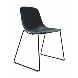Infiniti Stuhl Pure Loop Sled Kunststoff Schwarz