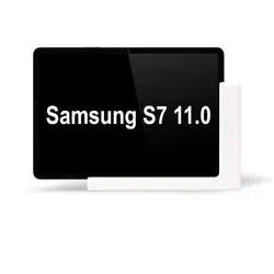 TabLines TWP007W Wandhalterung für Samsung Tab S7 11.0, weiss, Tablet Halterung, Weiss