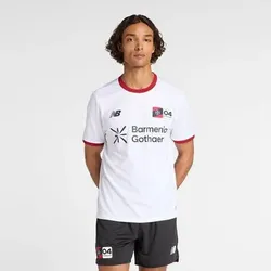 NEW BALANCE Herren Trikot Bayer 04 Fourth Short Sleeve Jersey, Größe L in Weiß 230584