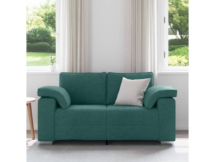 Clarence* Canapé Loveseat Canapé d'angle/Sofa - 2 positions - Vert Foncé 120 cm en Tissu EU199466