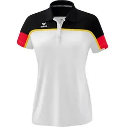 ERIMA Damen Polo CHANGE poloshirt function, Größe 42 in Weiß Weiß