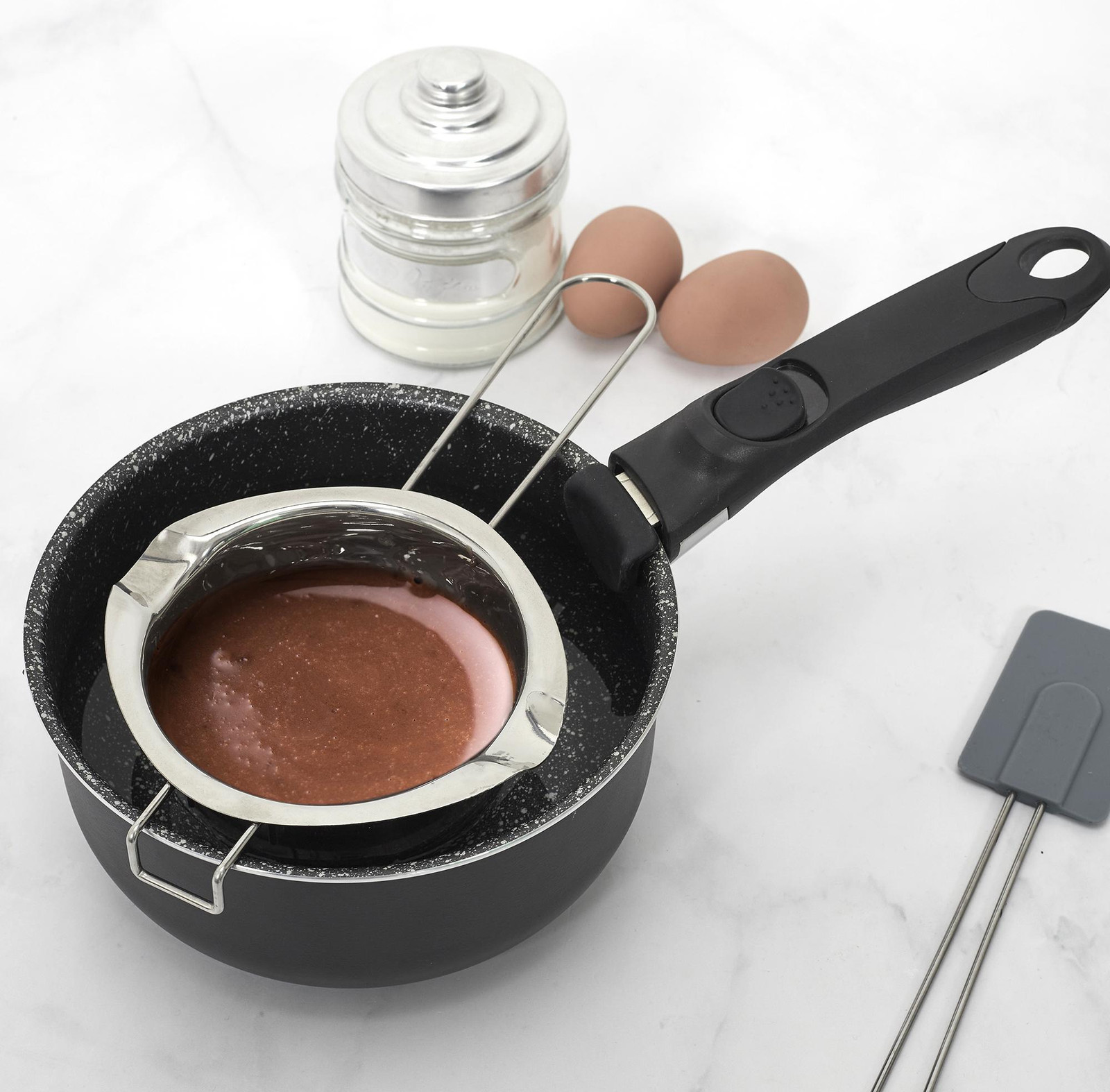 Lily Cook Bol voor bain-marie - Zilver