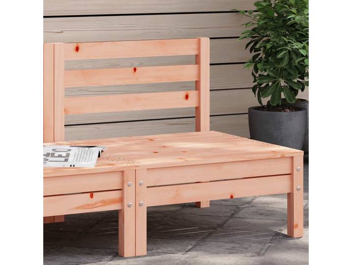 vidaXL Gartensofa ohne Armlehnen Massivholz Douglasie