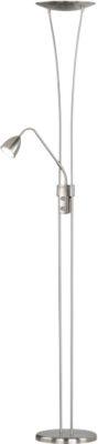 LED-Deckenfluter, nickel-matt