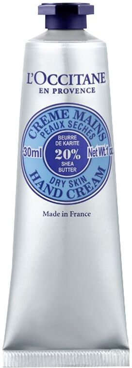 L'Occitane Creme Mains Peaux Seches Beurre De Karite 20 % 30 ML