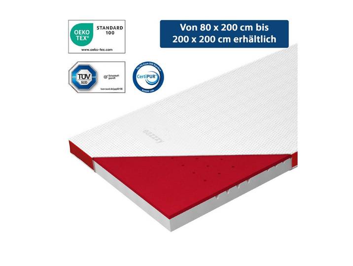 Genius, Topper eazzzy Topper Premium Heat Therapy, 9 cm hoch, (Topper+ Heizdecke), herausnehmbare Heizdecke, OEKO-TEX® Standard 100