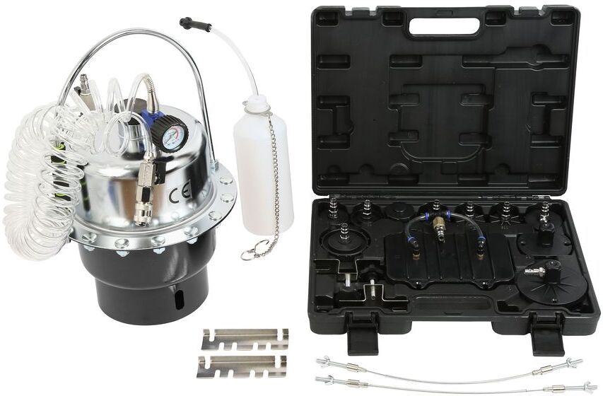HBM Spurgo freni pneumatico professionale con set di adattatori