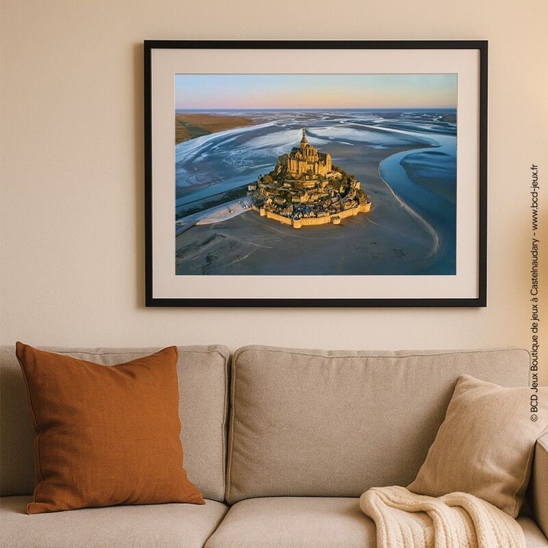 Puzzle 1000 pcs Le Mont-Saint-Michel : Normandie - Calypto