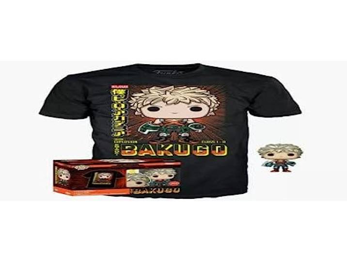Figure and T -shirt Katsuki Bakugo S