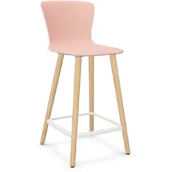 Sedus se:spot wood medium Barhocker (Box) - Antikrosa (156) / Eiche natur (C11)