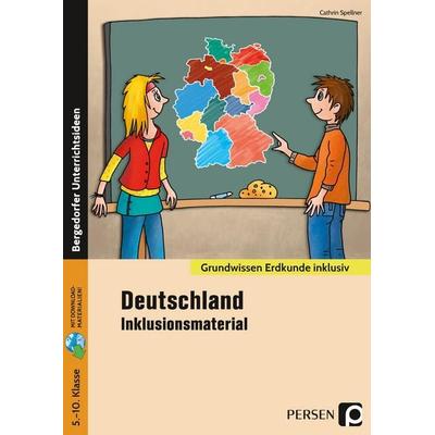 Deutschland - Inklusionsmaterial, Set von Cathrin Spellner, Persen Verlag in der AAP Lehrerwelt GmbH, 978-3-403-20596-8