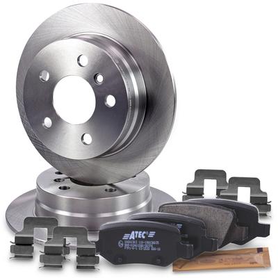 Atec Bremsscheiben + Bremsbeläge +Zubehör Hinterachse [Hersteller-Nr. 40578605] für Mercedes-Benz