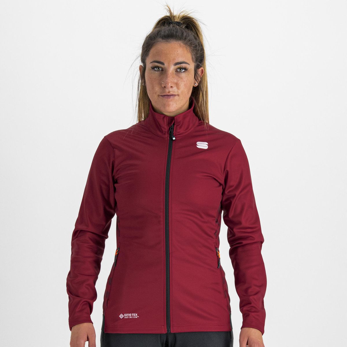 Sportful Squadra W Jacket red rumba (622) S 0421521-622-S