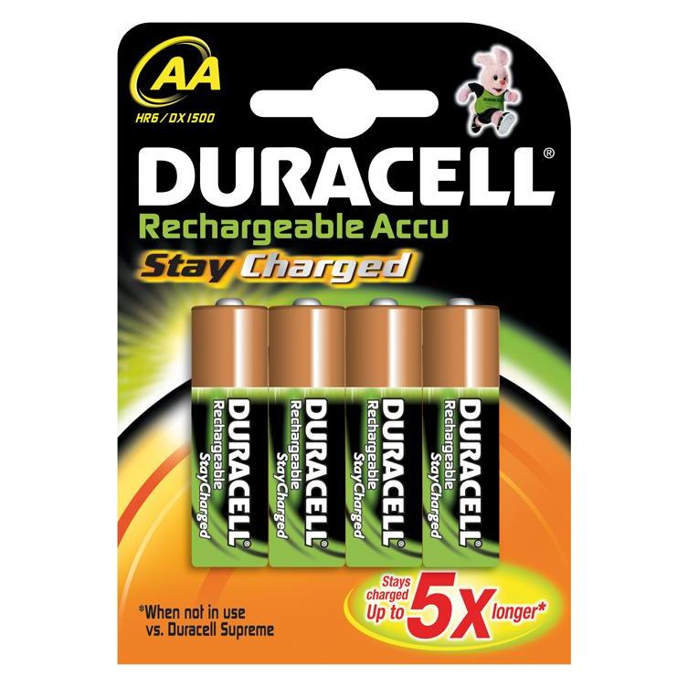Duracell () (4 Stk., AA, 2000 mAh) (5000394203853)