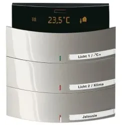 Busch-Jaeger 6321/38-79 Bedienelement 3/6-fach, mit IR-Schnittstelle und RTR Busch-triton® 2CKA006320A0055 63213879