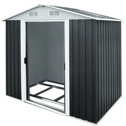 Casaria Deuba Gartenhaus aus Metall 5 m2
