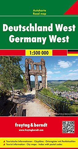 Freytag-Berndt und Artaria KG - Freytag Berndt Autokarten, Deutschland West - Maßstab 1:500.000 (freytag & berndt Auto + Freizeitkarten) - Preis vom 17.10.2026 19:25:27 h