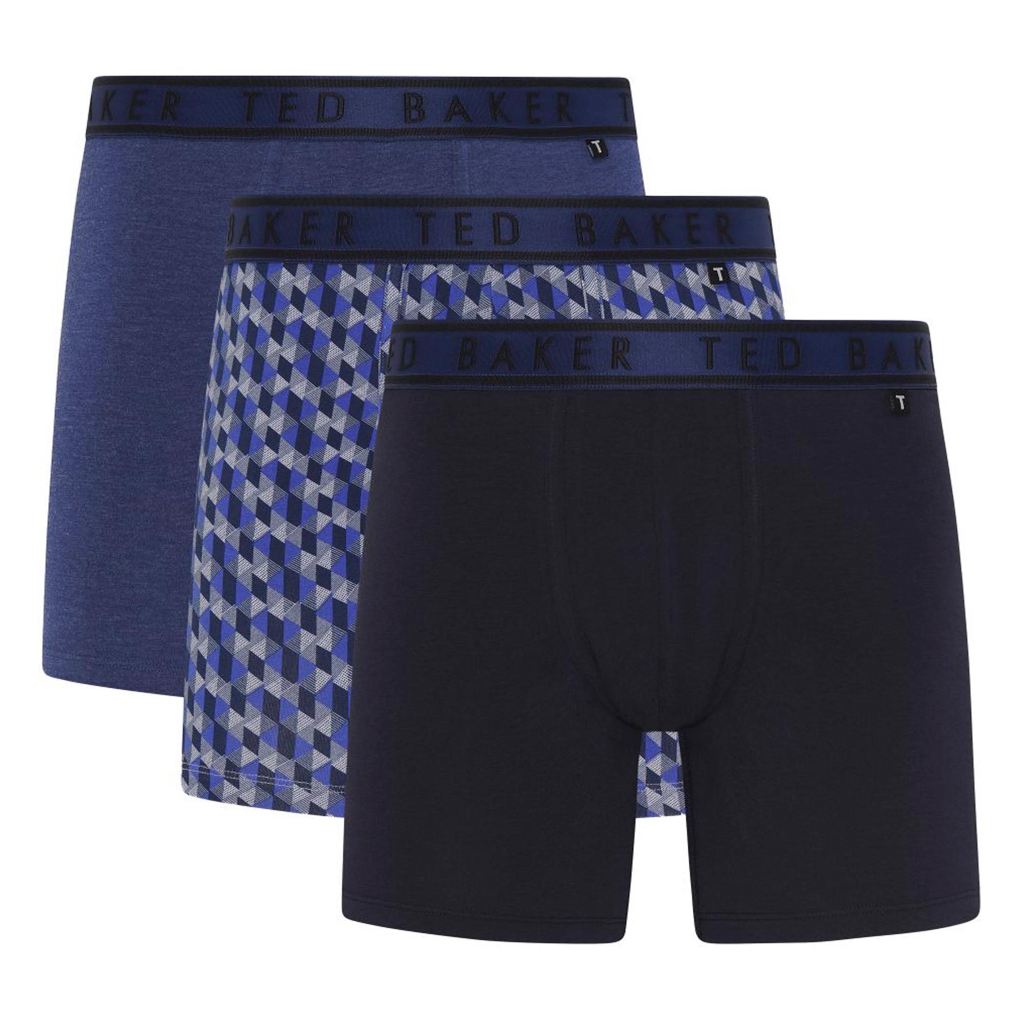 3 Pack Heren Zachte Ademende Katoenen Boxer Brief Ondergoed