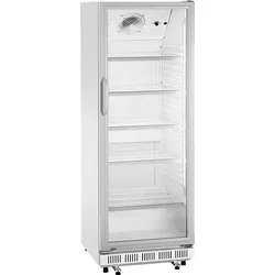 BARTSCHER 700834 326 Glastürenkühlschrank (360 l, D, 1732 mm hoch}, Weiß)