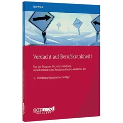 Verdacht auf Berufskrankheit?, Fachbücher von Dennis Nowak