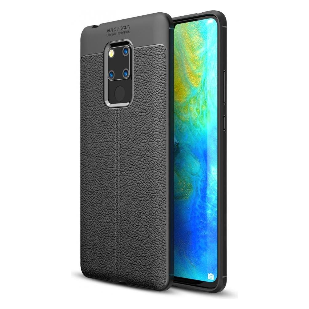 Screenguard Huawei Mate 20 X Hülle Leather Design TPU Cover (Huawei Mate 20 X) (00024874)