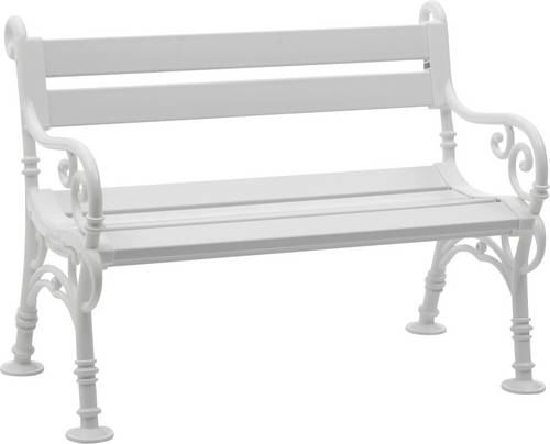 Blome Linderhof Bank 2er weiß 42001