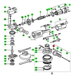 FESTOOL Sechskantmutter M8 für RAS 115.04 E