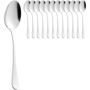 Esmeyer Kaffeelöffel Sylvia 156-120, 13 cm, Edelstahl 18/0, silber poliert, 12 Stück