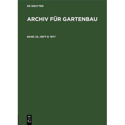 1977, Gebundene Ausgabe von , De Gruyter, 978-3-11-247535-5