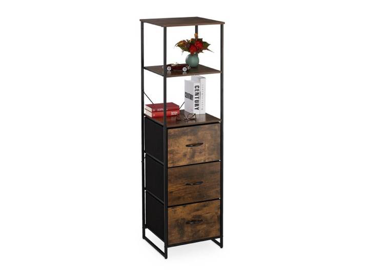 Relaxdays Vintage Regal im Industrial Design