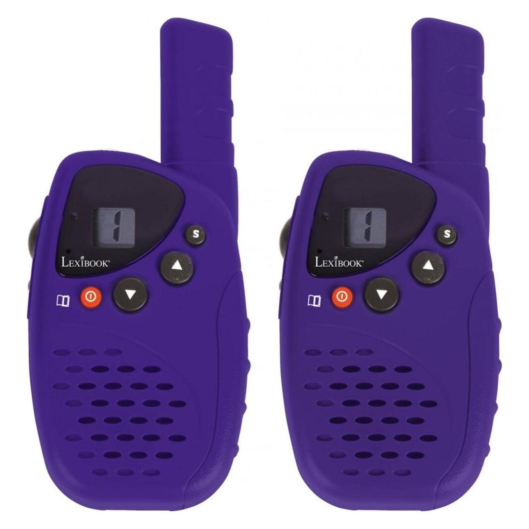 Lexibook wiederaufladbare Digitale Walkie-Talkies Reichweite bis zu 5 km mit Ladestation (5 km) (TW45Z)