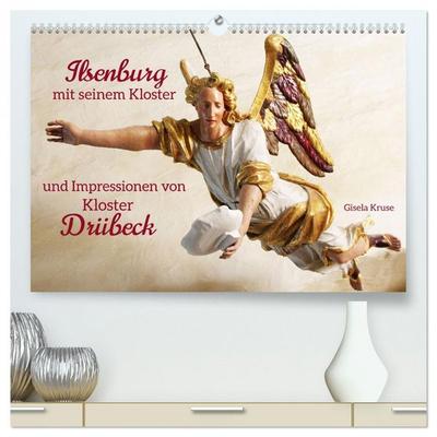 Ilsenburg mit seinem Kloster und Impressionen von Kloster Drübeck (hochwertiger Premium Wandkalender 2026 DIN A2 quer), Kunstdruck in Hochglanz