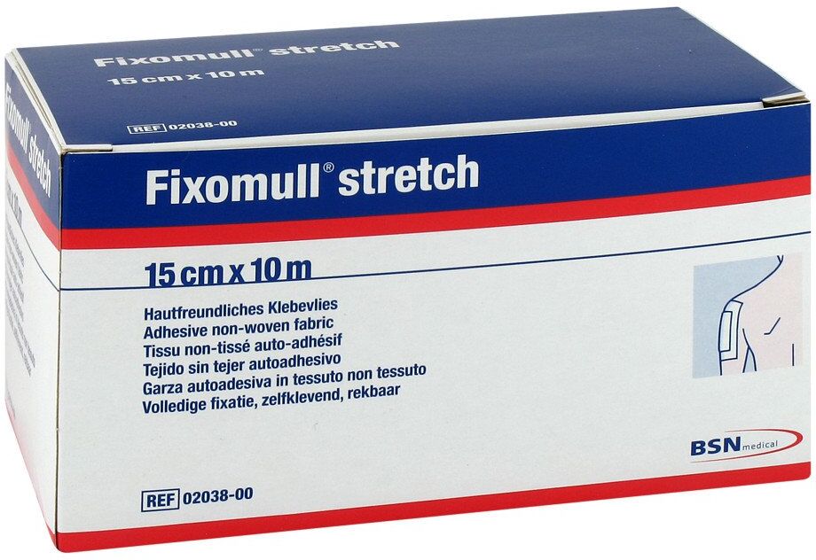 Fixomull stretch 15 cmx10 m 1stk