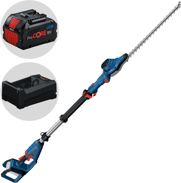 Bosch Professional GHE 18V-50T  Akku-Teleskop-Heckenschere 18V 5.5Ah