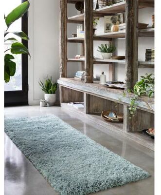 Alexander Home Laura Hand-tufted Modern Shag Area Rug