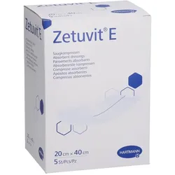 ZETUVIT Saugkompressen steril 20x40 cm