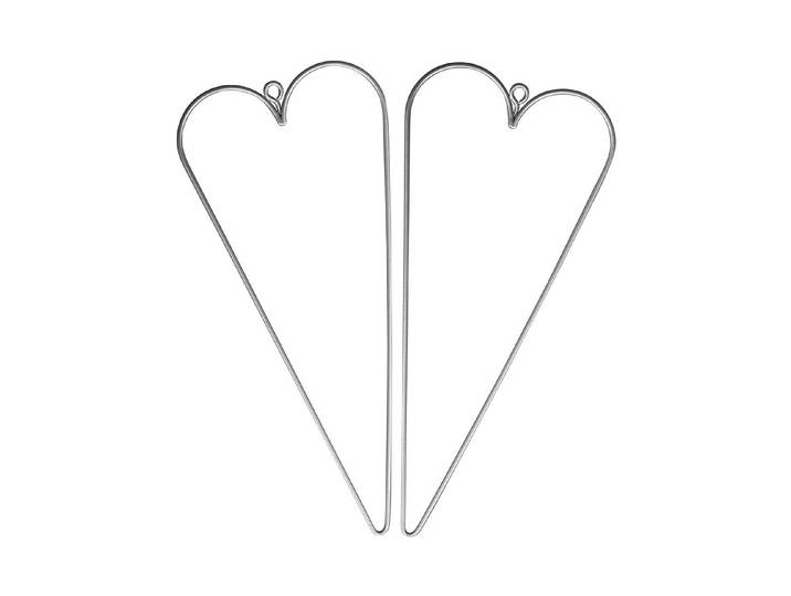 Rayher Draht-Herz 16 × 7 cm 2 Stück
