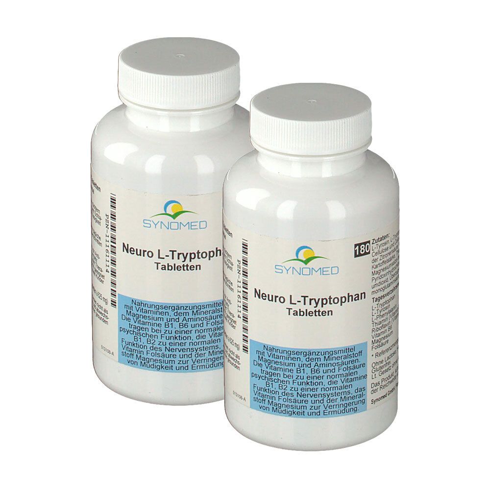 Neuro L-Tryptophan Tabletten x2 2x180 St