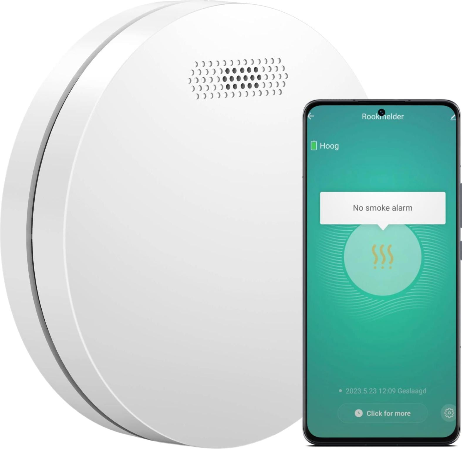 Aroha Electronics Smart Connect Slimme Rookmelder - 1 Set