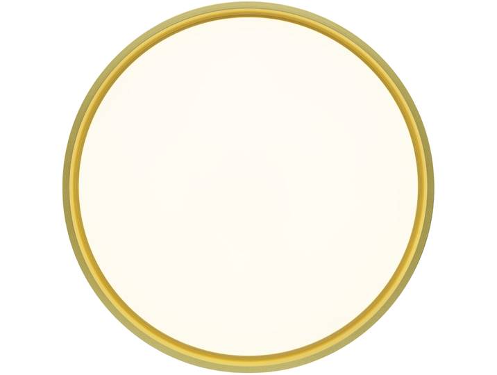 Deckenlampe Nina schwarz-gold Eisen 4500 lm B 50 cm - LED - Lichtfarbe: Extra warmweiss - LED Energiesparlampen