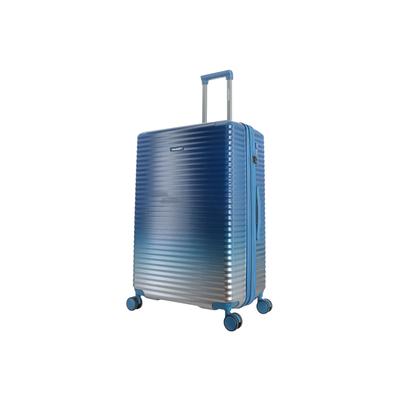 Koffer SAXOLINE "Elite", Gr. B/H/T: 48cm x 74cm x 31,5cm, blau, Koffer, mit robuster ABS/PC-Hülle