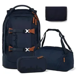 Satch Pack Nordic Blue 4tlg. Schulrucksack-Set