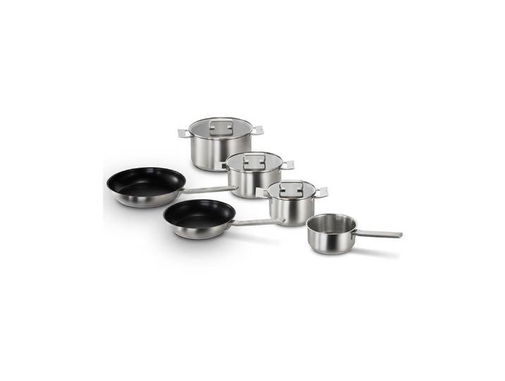 BOSCH Kochtopf HEZ9SE060, Edelstahl (6-tlg), 6-teiliges Set