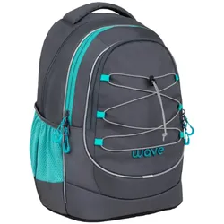 Belmil Schulrucksack Wave Boost Grey Lagoon